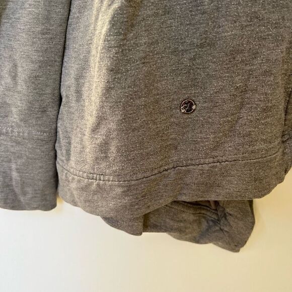 Lululemon Cardigan Sweater Open Front Drapey Wrap Athleisure Gray women’s 6 - Picture 11 of 11
